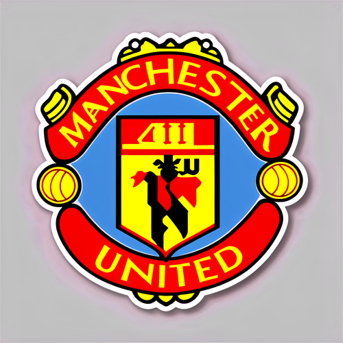 Glorious Legends of Manchester United: En Stickersaga av Ikoniska Matcher!