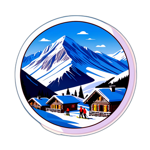 Scena pittoresca di Livigno