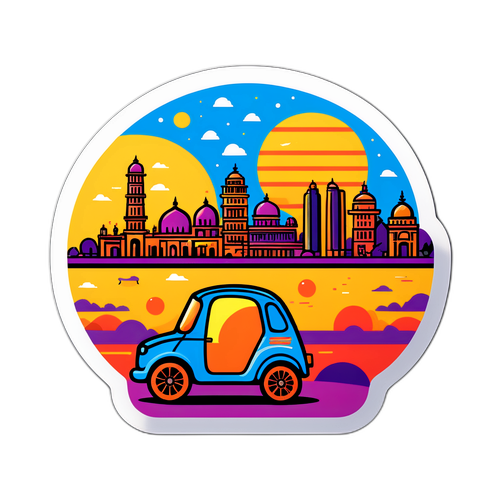 दिल्ली के तापमान का अनोखा दृष्टिकोण