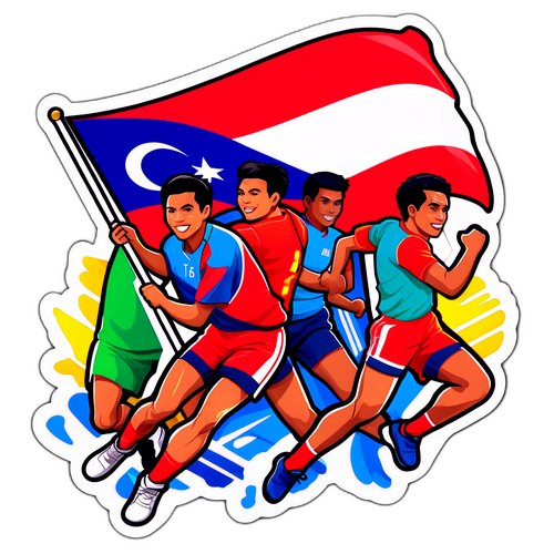 Stiker Hari Olahraga Nasional 2025