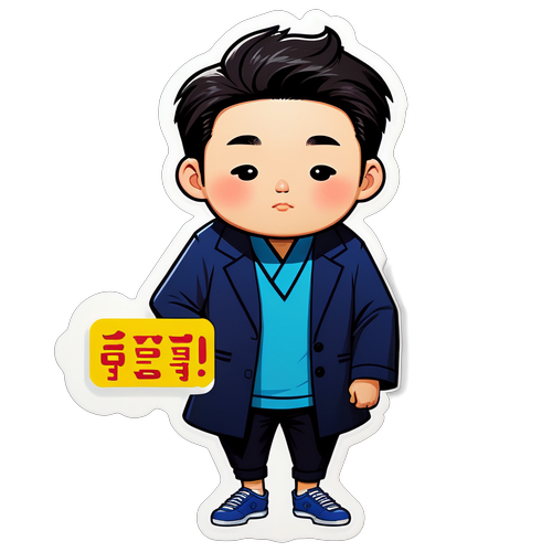 김대호 캐릭터 스티커