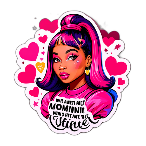 Nicki Minaj Citat Sticker