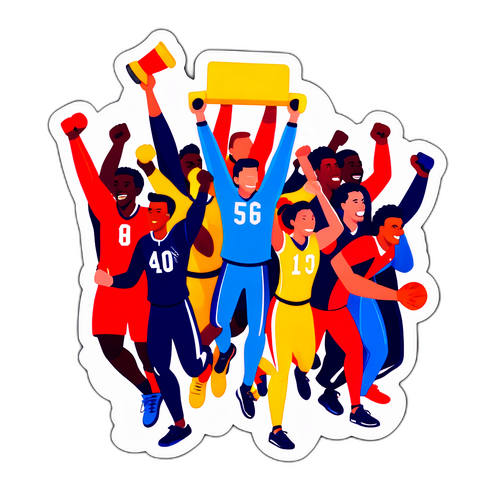 Tiimihenkeä korostava tarra