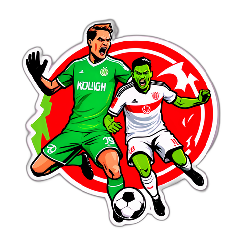 Kitendo cha Soka: Köln dhidi ya Wolfsburg