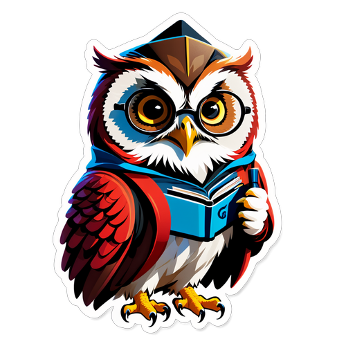 Stiker Burung Hantu Akademis UGM