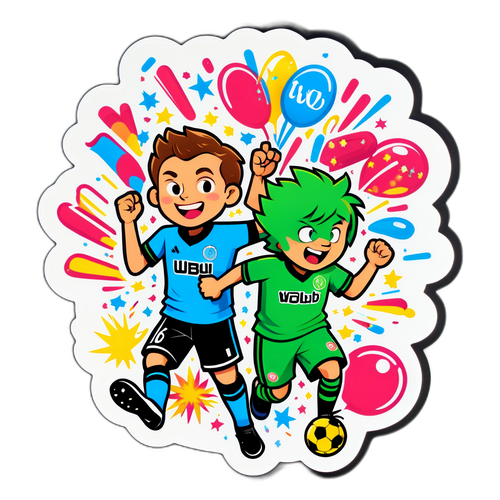 Kibandiko cha Sherehe za Michezo