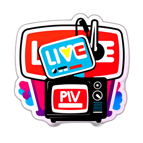 Sticker pentru evenimente live