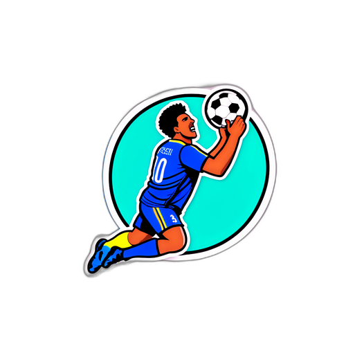 Senesi'nin Gol Anı Stickerı