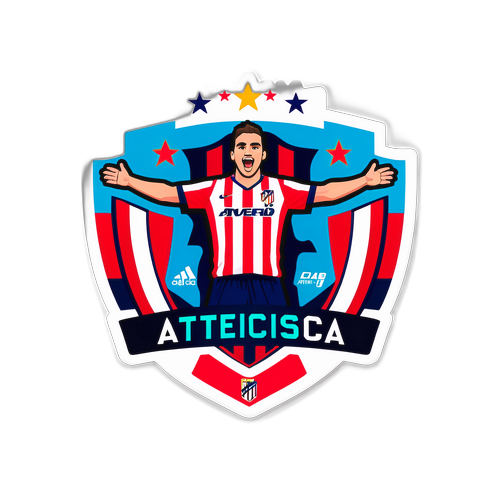 Sticker Dinamik untuk Pertandingan Atlético Madrid vs CA Osasuna