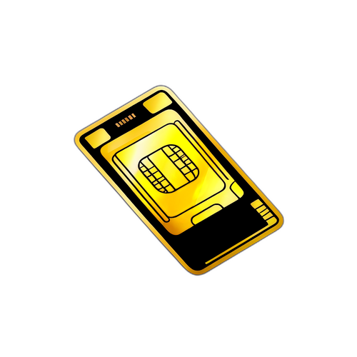 SIM卡黄金提取贴纸