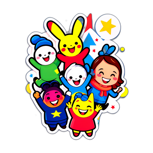 टीमवर्क का जश्न - 'AA' स्टिकर