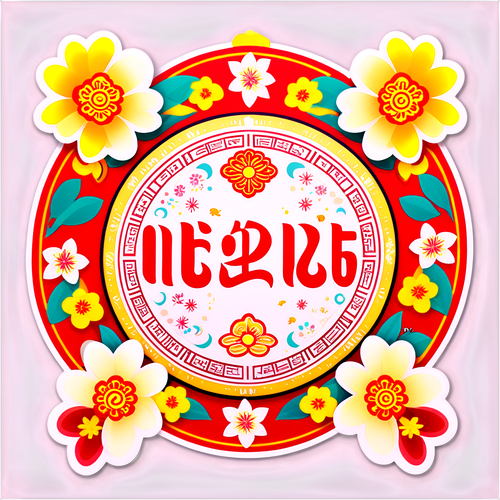 Sticker Lịch Âm Lịch Truyền Thống Việt Nam