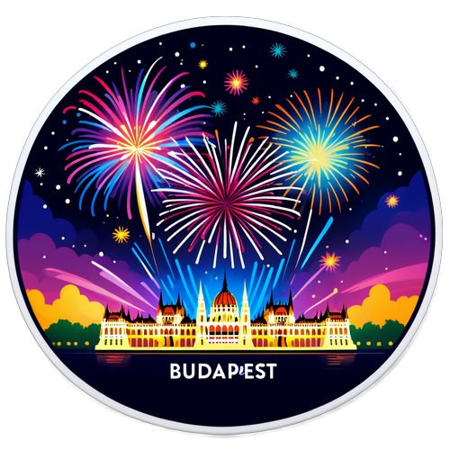 Elképesztő Tűzijáték 2024: Budapest Éjszakai Égboltán Szent Színek Csillogása!