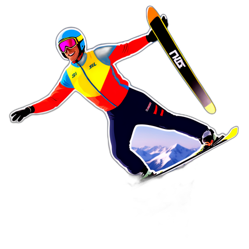 Salto con gli sci maschile sulla neve