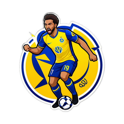 Al-Nassr at Arkadag: Competitive Spirit Sticker