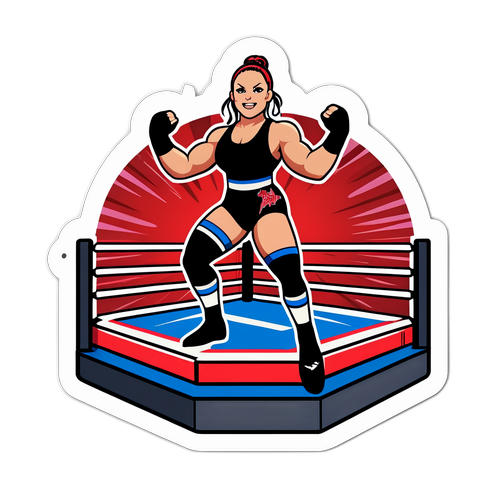 Wrestling Ring Emblem with 'Jordynne Grace'