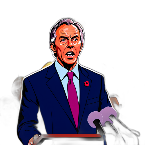 Tony Blair i debattsituation