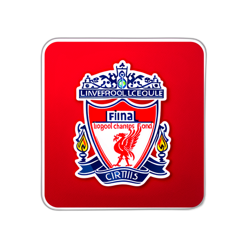 Наклейка, що відображає емоції фанатів Ліверпуля під час фіналу Ліги Чемпіонів