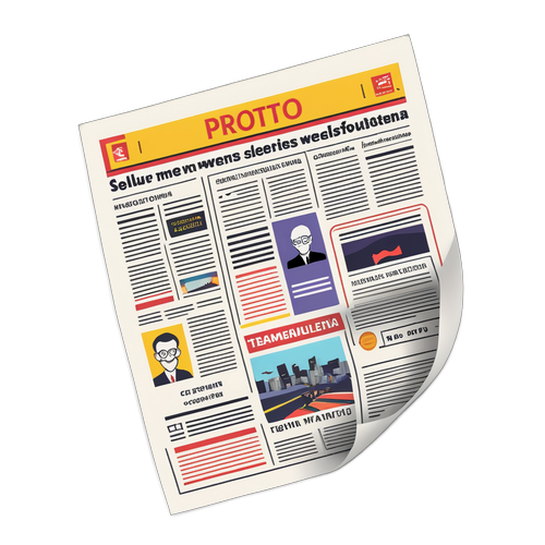 Πρωτο Θέμα Αυτοκόλλητο