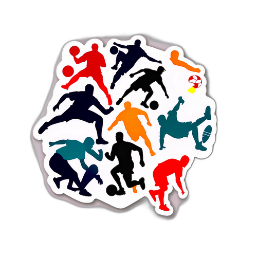 Stickers sportowe, które celebrują ducha drużynowości