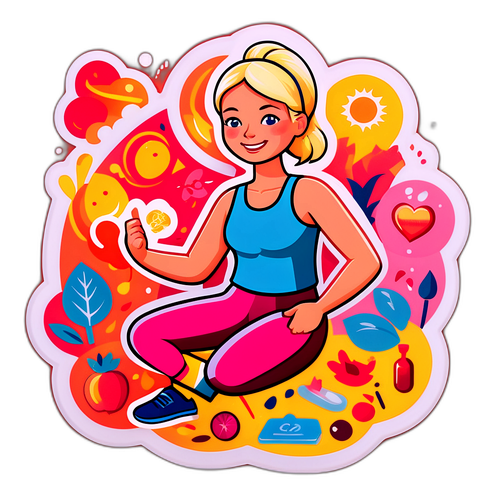 Playful helse- og velværeklistermerke