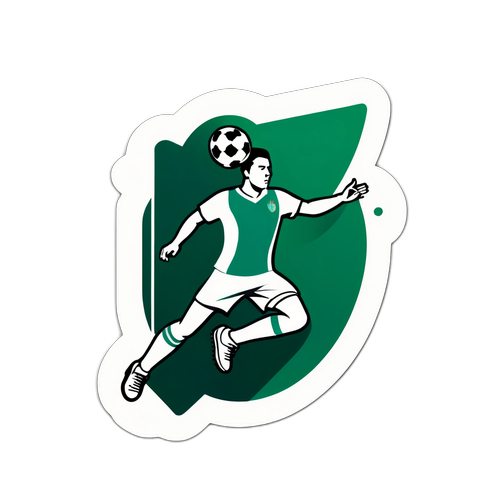 Biểu tượng bóng đá với cầu thủ ghi bàn trong vòng loại Asian Cup