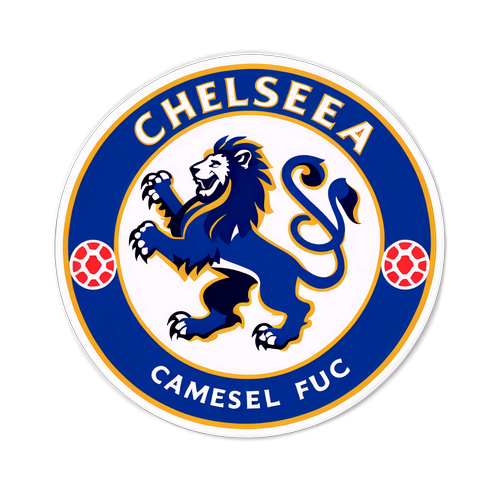 Sticker ng Logo ng Chelsea FC