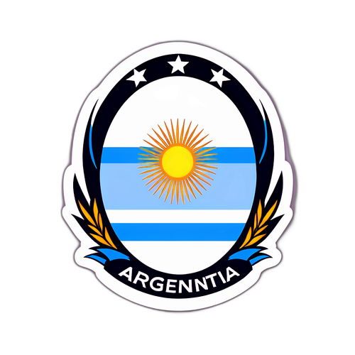 Sticker Anuncio Partido U20 Argentina
