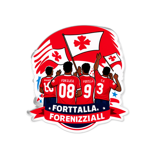 Sticker Pendukung Internacional vs Fortaleza