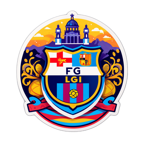 Vibrant La Liga Fotballemblem