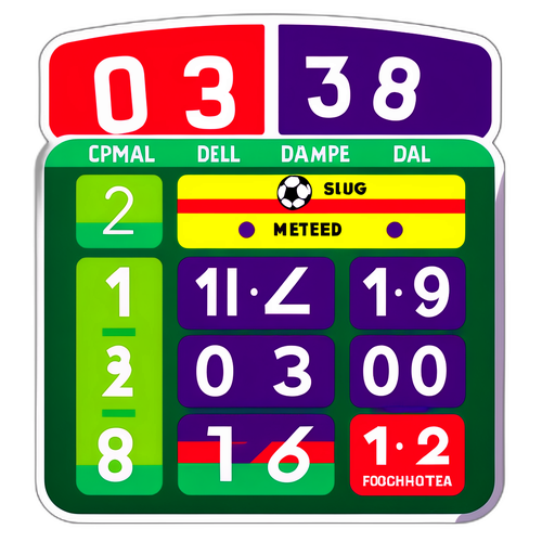 Biển báo kết quả bóng đá