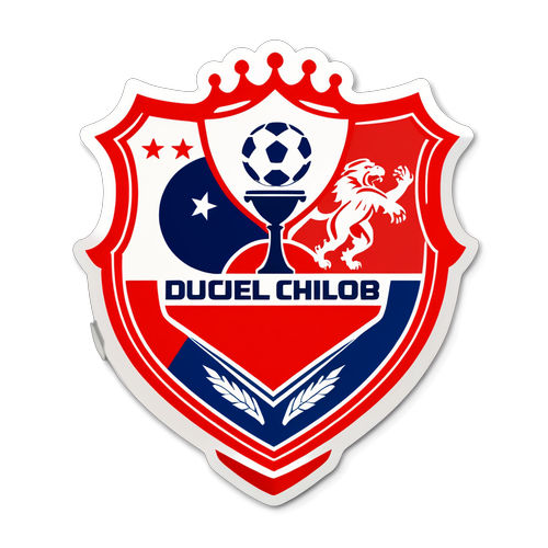 Diseño de sticker de equipos de fútbol U de Chile y River Plate