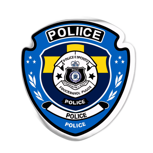 Adesivo da Polícia FC