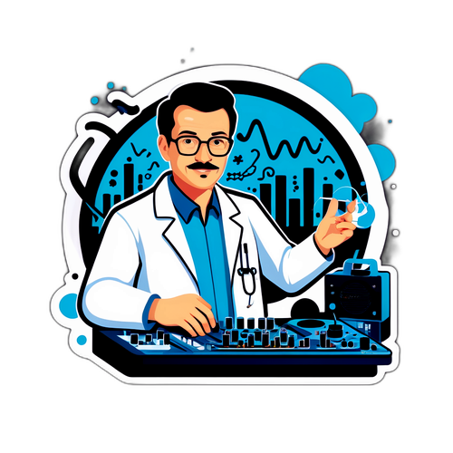 Dr. Lyd i laboratoriet