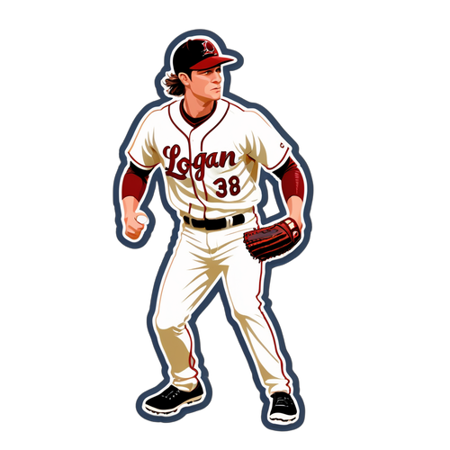 Logan Webb Pitching Illustration