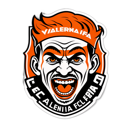 Sticker ya Mashabiki wa Valencia FC