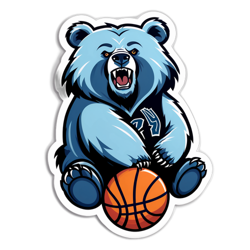 Adesivo Criativo dos Memphis Grizzlies