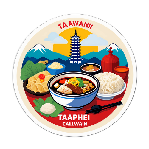 台灣美食貼紙