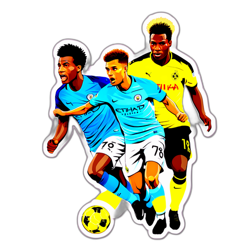 Những cầu thủ nổi bật giữa Manchester City và Borussia Dortmund