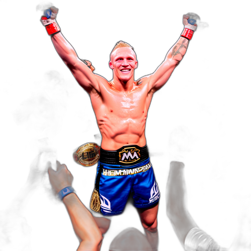 Jack Hermansson i seierspose