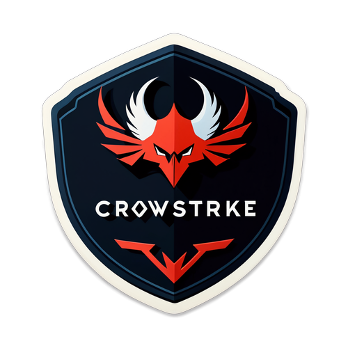 Découvrez le Sticker qui Éveille la Confiance en Cybersécurité avec CrowdStrike!