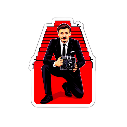 Vojtěch Kotek na červeném koberci