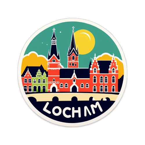 Lochem Sticker met Lokale Flair