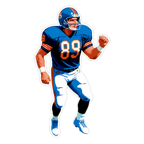 Unstoppable Spirit: Steve McMichael's ‘Legends Never Die’ Sticker Will Ignite Your Passion for the Game!