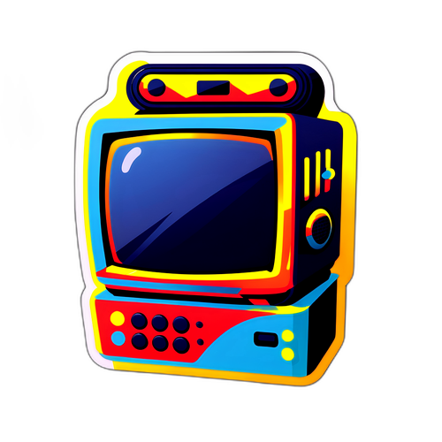 創造代表Eldar TV的貼紙