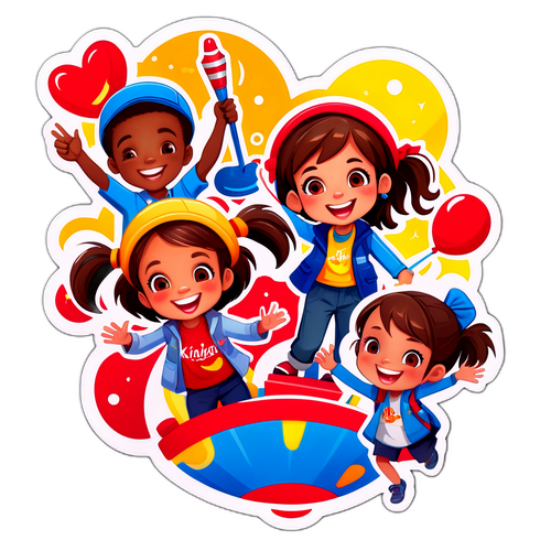 キッザニアでの楽しそうな子供たちの笑顔