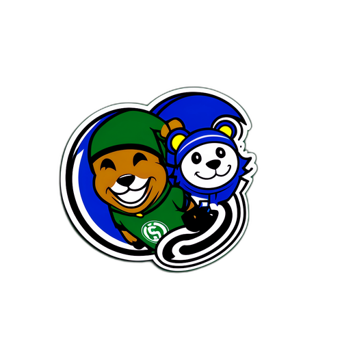 Sticker ya Wanaume wa Inter Milan na Sassuolo