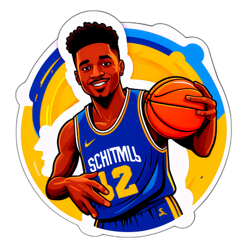 Sticker de Celebração de Oscar Schmidt