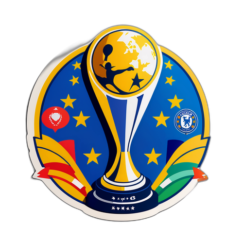 챔피언스 트로피와 유럽 클럽 로고