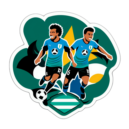 Representasi Artistik Pertandingan Palmeiras dan Grêmio